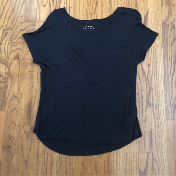 MNG Jeans Black Hollywood Life Graphic T-Shirt S/M - Picture 4 of 5